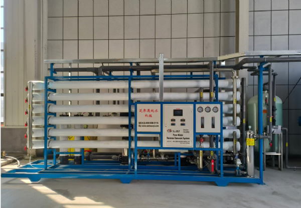 日照30T單級反滲透安裝調試